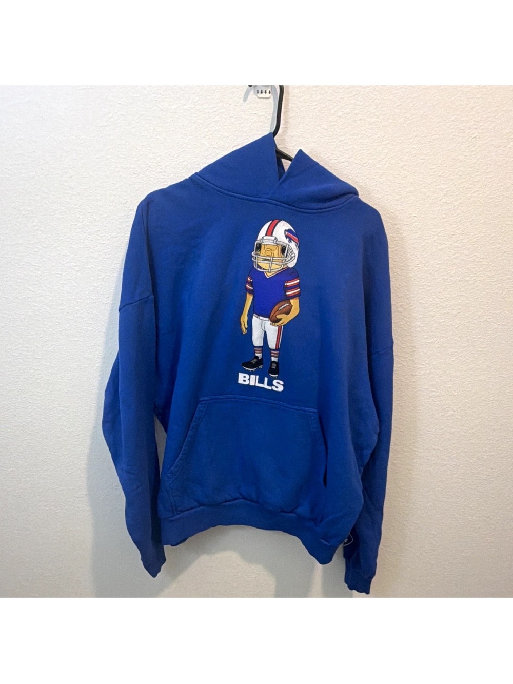 Blue Bills Graphic Pullover Hoodie